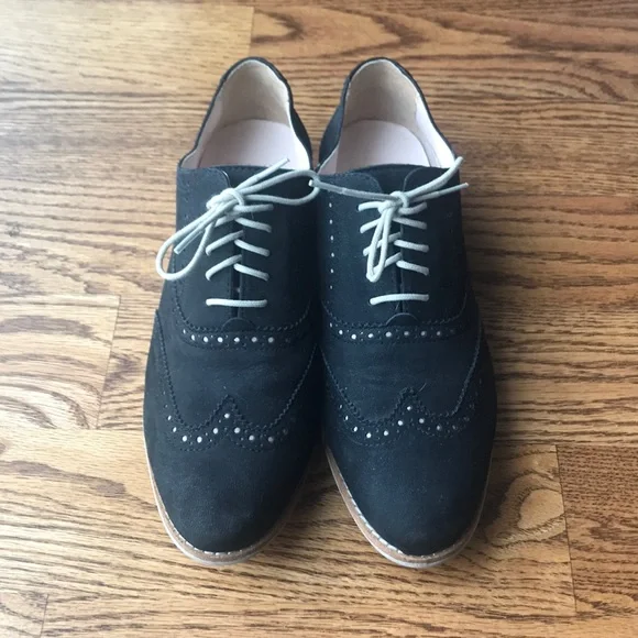 Cole Haan | Shoes | Cole Haan Black Suede Oxfords | Poshmark display picture 3